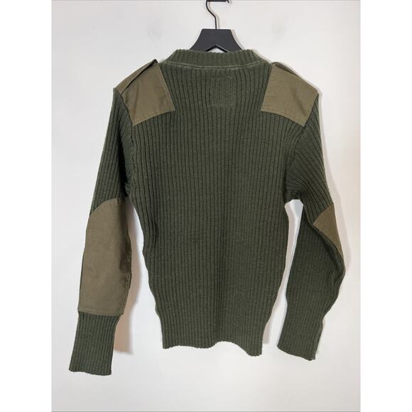 Vintage Mitts Nitts Military Service Issue Wool Sweater Size 40 - Picture 2 of 10